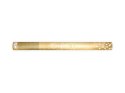 Tuba z sercami, złoty, 60cm Tuba z sercami, złoty, 60cm