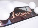 Zestaw dekoracji samochodowych - Just Married