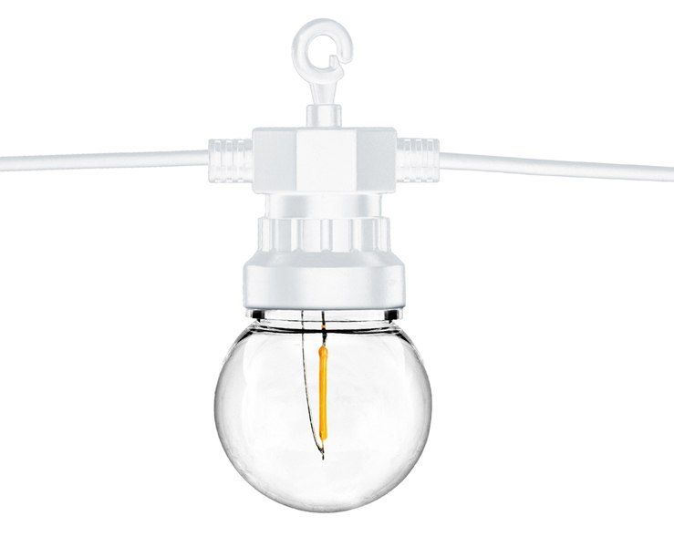 Lampki dekoracyjne LED, biały, 5m Lampki dekoracyjne LED, biały, 5m