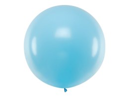 Balon GIGANT niebieski na roczek, baby shower