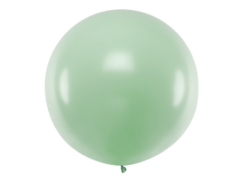 Balon okrągły 1m, pisatcjowy zielony Balon okrągły 1m, pisatcjowy zielony