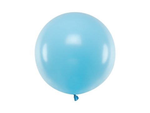 Balon okrągły 60cm, Pastel Light Blue