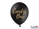 Balony 30cm, Candy Bar, Chill, Dance Floor, Drinks, Photo Booth, Pastel Black (1 op. / 6 szt.)