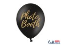 Balony 30cm, Candy Bar, Chill, Dance Floor, Drinks, Photo Booth, Pastel Black (1 op. / 6 szt.)