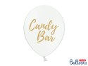 Balony 30cm, Candy Bar, Chill, Dance Floor, Drinks, Photo Booth, Pastel Pure White (1 op. / 6 szt.)