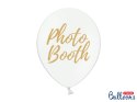 Balony 30cm, Candy Bar, Chill, Dance Floor, Drinks, Photo Booth, Pastel Pure White (1 op. / 6 szt.)