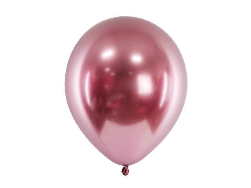 Balony Glossy 30cm, różowe złoto, 50 sztuk Balony Glossy 30cm, różowe złoto, 50 sztuk