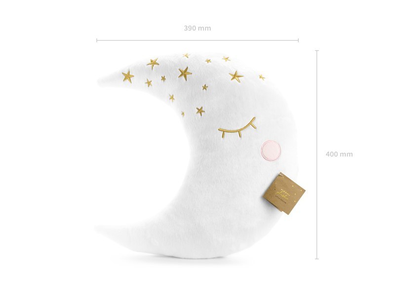 Poduszka Little Star -Księżyc, 39x40cm Poduszka Little Star -Księżyc, 39x40cm