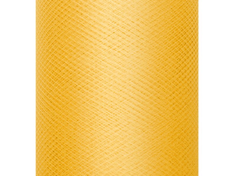 Tiul gładki, sztywny, żółty, 0,3 x 50m (1 szt. / 50 mb.) Tiul gładki, sztywny, żółty, 0,3 x 50m (1 szt. / 50 mb.)