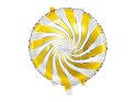 Balon foliowy Cukierek, 35cm, złoty Balon foliowy Cukierek, 35cm, złoty