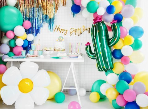 Balon foliowy Kaktus, 60x82cm, mix Balon foliowy Kaktus, 60x82cm, mix