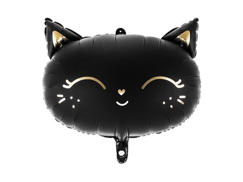 Balon foliowy Kotek, 48x36cm, czarny Balon foliowy Kotek, 48x36cm, czarny