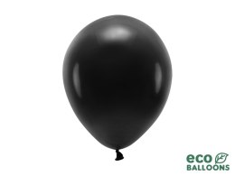 Balony Eco 26cm pastelowe, czarny (1 op. / 10 szt.)