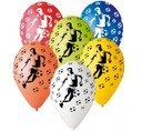 Balony piłka nożna piłkarskie z piłkarzem football Balony piłka nożna piłkarskie z piłkarzem football
