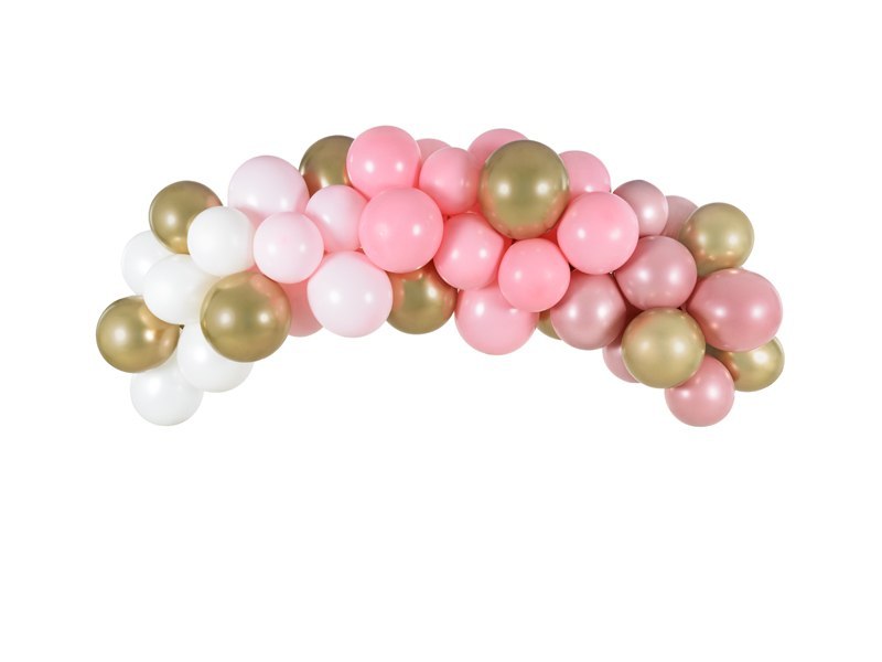 Girlanda balonowa - różowa, 200cm (1 op. / 60 szt.) Girlanda balonowa - różowa, 200cm (1 op. / 60 szt.)