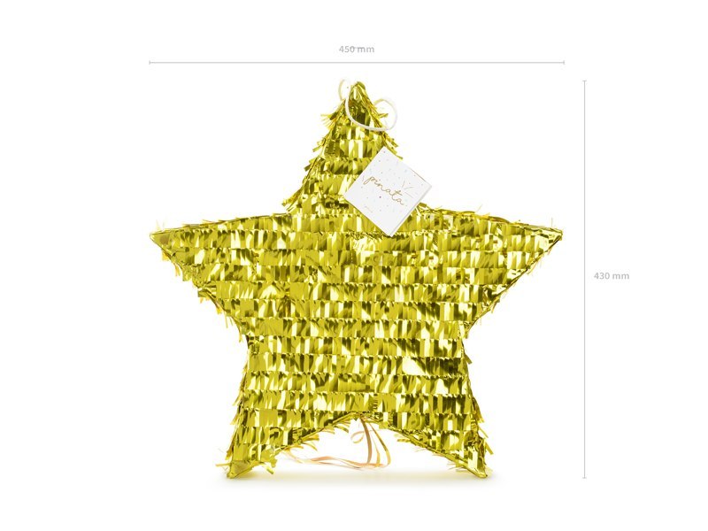 Piniata - Gwiazda, 44.5x42.5x9cm Piniata - Gwiazda, 44.5x42.5x9cm