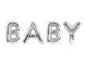 Balon foliowy BABY narodziny Baby Shower HEL 86cm Balon foliowy BABY narodziny Baby Shower HEL 86cm