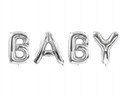 Balon foliowy BABY narodziny Baby Shower HEL 86cm Balon foliowy BABY narodziny Baby Shower HEL 86cm
