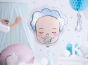 Balon foliowy BOBAS chłopiec narodziny Baby Shower Balon foliowy BOBAS chłopiec narodziny Baby Shower