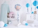 Balon foliowy BOBAS chłopiec narodziny Baby Shower Balon foliowy BOBAS chłopiec narodziny Baby Shower