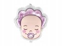 Balon foliowy BOBAS dziewczynka balony Baby Shower Balon foliowy BOBAS dziewczynka balony Baby Shower