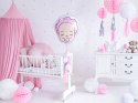 Balon foliowy BOBAS dziewczynka balony Baby Shower Balon foliowy BOBAS dziewczynka balony Baby Shower
