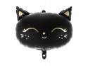 Balon foliowy CZARNY KOTEK kot Halloween 48cm hel Balon foliowy CZARNY KOTEK kot Halloween 48cm hel