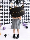 Balon foliowy CZARNY KOTEK kot Halloween 48cm hel Balon foliowy CZARNY KOTEK kot Halloween 48cm hel