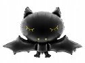Balon foliowy NIETOPERZ czarny Halloween 80cm hel