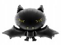 Balon foliowy NIETOPERZ czarny Halloween 80cm hel Balon foliowy NIETOPERZ czarny Halloween 80cm hel