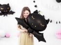 Balon foliowy NIETOPERZ czarny Halloween 80cm hel