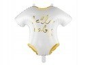 Balon foliowy śpioszki HELLO BABY na Baby Shower Balon foliowy śpioszki HELLO BABY na Baby Shower