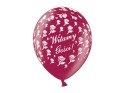 Balony Witamy gości śliwka metaliczne na ślub x10 Balony Witamy gości śliwka metaliczne na ślub x10