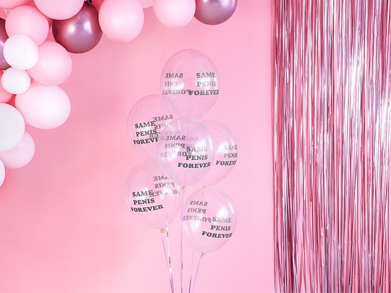Balony penisy krystaliczne na wieczór panieński x6 Balony penisy krystaliczne na wieczór panieński x6