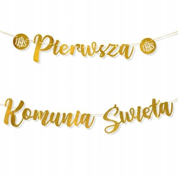 Dekoracje na komunię balony serwetki topper płatki Dekoracje na komunię balony serwetki topper płatki