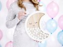 Księga gości KSIĘŻYC drewniana prezent Baby Shower Księga gości KSIĘŻYC drewniana prezent Baby Shower