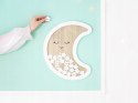 Księga gości KSIĘŻYC drewniana prezent Baby Shower Księga gości KSIĘŻYC drewniana prezent Baby Shower