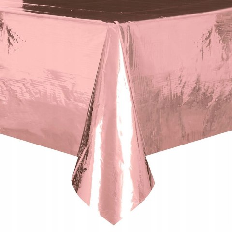 Obrus na wieczór panieński różowe złoto rose gold Obrus na wieczór panieński różowe złoto rose gold
