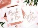 Obrus na wieczór panieński różowe złoto rose gold Obrus na wieczór panieński różowe złoto rose gold
