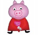 Balon baner dekoracje świnka Peppa na hel urodziny Balon baner dekoracje świnka Peppa na hel urodziny