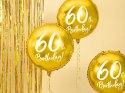 Balony dekoracje ZESTAW ozdoby na 60 urodziny HEL Balony dekoracje ZESTAW ozdoby na 60 urodziny HEL
