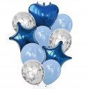 Balony z konfetti na roczek baby shower chrzest Balony z konfetti na roczek baby shower chrzest