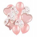 Balony z konfetti na wieczór panieński goldrose XL Balony z konfetti na wieczór panieński goldrose XL
