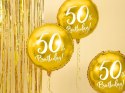 Dekoracja na 50 urodziny zestaw balonów + stojak Dekoracja na 50 urodziny zestaw balonów + stojak