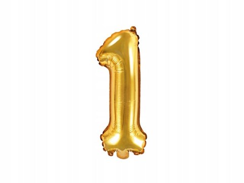 Dekoracje ozdoby balony cyfra 1 na roczek urodziny Dekoracje ozdoby balony cyfra 1 na roczek urodziny