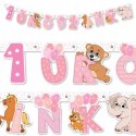 Girlanda na roczek baner napis moje urodziny 15wz Girlanda na roczek baner napis moje urodziny 15wz