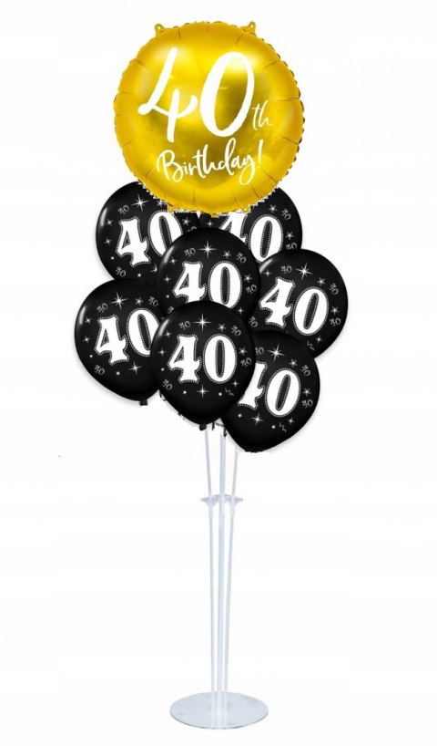 Wielki zestaw dekoracje balony ozdoby 40 urodziny Wielki zestaw dekoracje balony ozdoby 40 urodziny