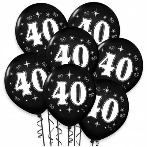 Wielki zestaw dekoracje balony ozdoby 40 urodziny Wielki zestaw dekoracje balony ozdoby 40 urodziny