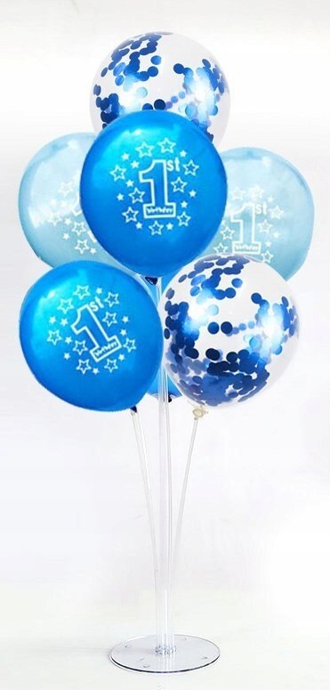 Zestaw stojak na balony cyfry KAŻDE urodziny 10-99