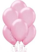Zestaw urodzinowy balony na roczek 1 urodziny róż